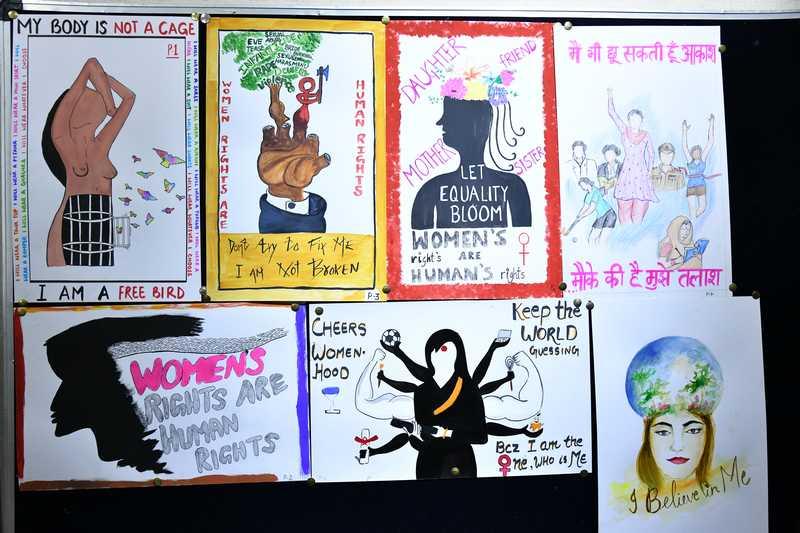 Womens Day poster Competition organized by Gender Champion Club | IIS ...