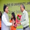 Floral Greetings- West Zone Inter University Handball Tournament 2016