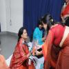 SPIC MACAY 2016- Greeting the guests with florals