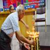 Prof. N.K. Jain at the Lamp Lighting Ceremony- Rangreet 2016