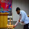 Mr. Shwet Goyal at the Lamp Lighting Ceremony- Rangreet 2016