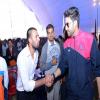 Mr. Abhishek Bachchan meeting the University kabaddi team