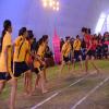 University students playing kabaddi