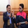 Vice Chanvellor Sir and Mr. Abhishek Bachchan