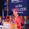 Dean, Faculty of Arts, addressing the Graduands, Convocation 2016