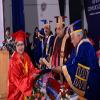 Graduands receiving the degrees, Convocation 2016