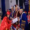 Graduands receiving the degrees, Convocation 2016