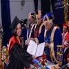 Graduands receiving the degrees, Convocation 2016
