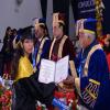 Graduands receiving the degrees, Convocation 2016