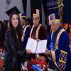 Graduands receiving the degrees, Convocation 2016