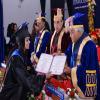 Graduands receiving the degrees, Convocation 2016