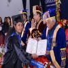 Graduands receiving the degrees, Convocation 2016