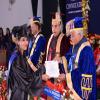 Graduands receiving the degrees, Convocation 2016