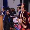 Graduands receiving the degrees, Convocation 2016