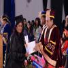 Graduands receiving the degrees, Convocation 2016