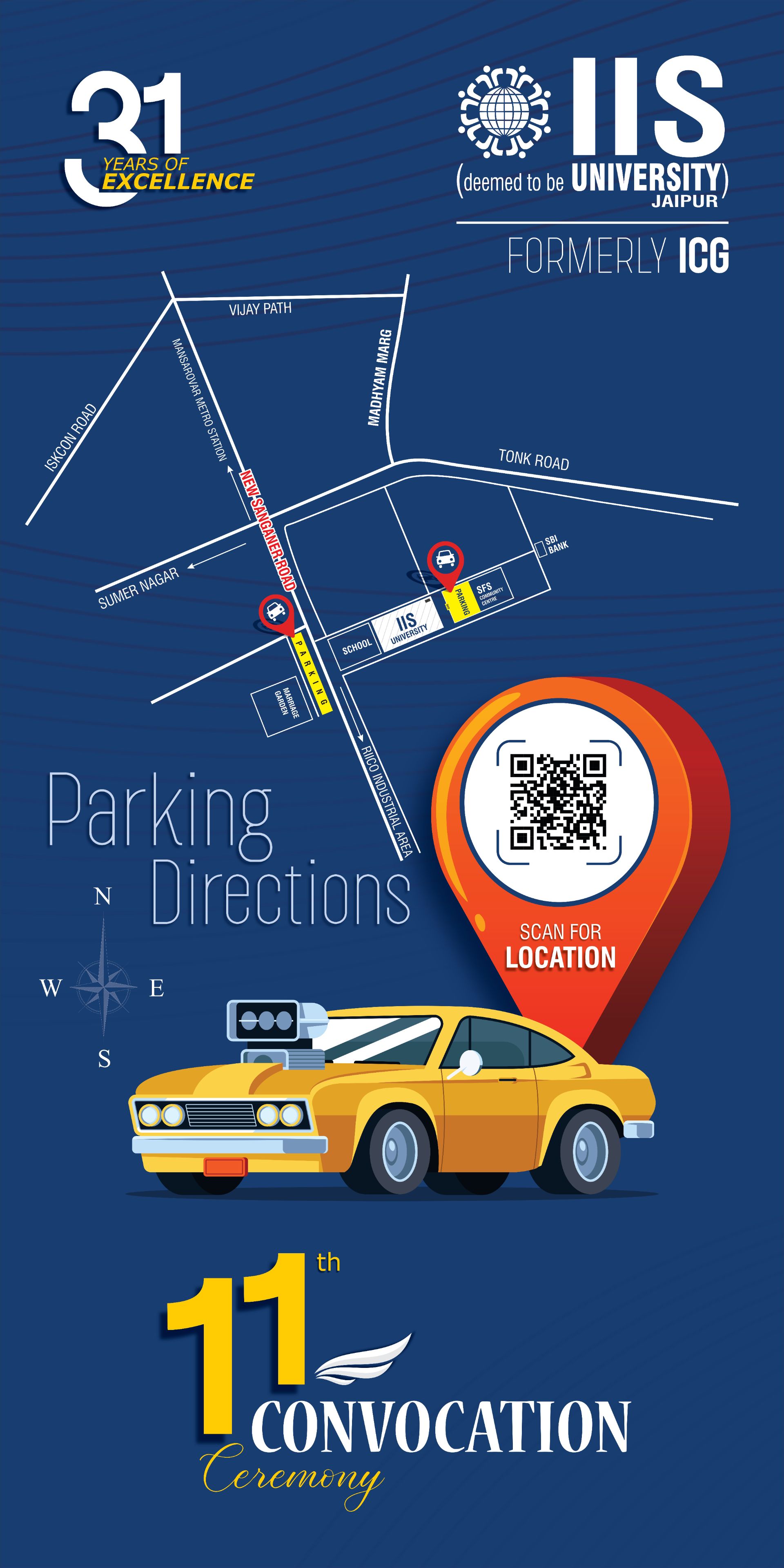 Parking Location Map